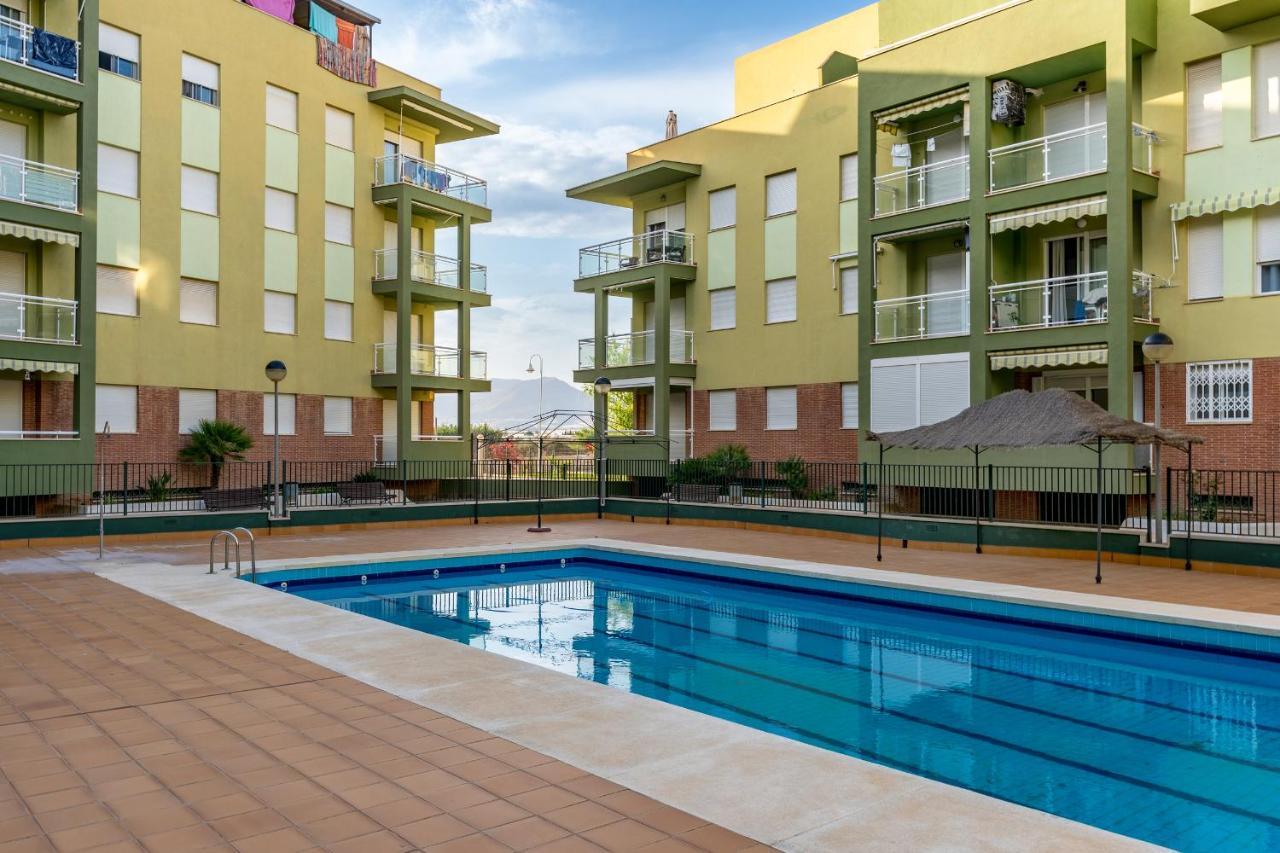 Bonito Apartamento En La Playa Con Piscina Torrenueva  Dış mekan fotoğraf