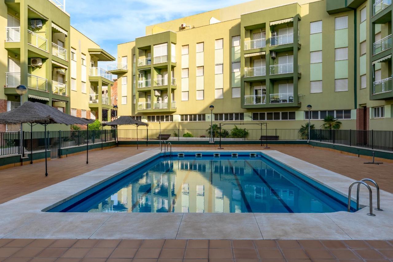 Bonito Apartamento En La Playa Con Piscina Torrenueva  Dış mekan fotoğraf