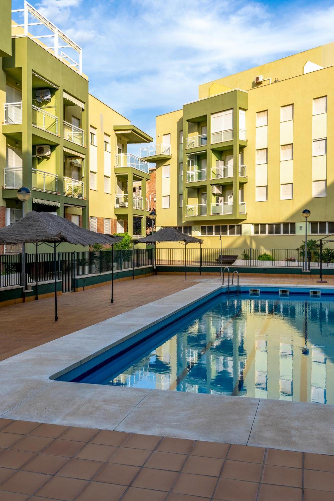 Bonito Apartamento En La Playa Con Piscina Torrenueva  Dış mekan fotoğraf